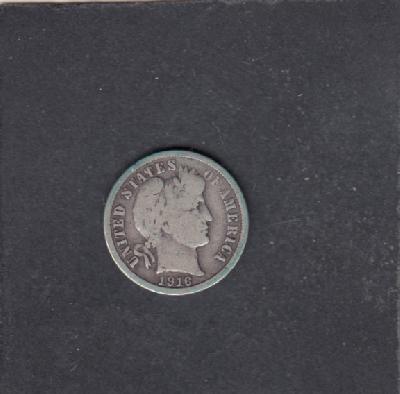 Beschrijving: 1 Dime BARBER 